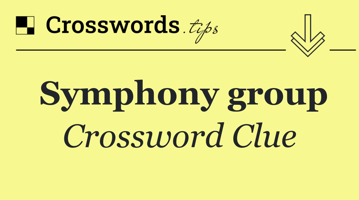 Symphony group