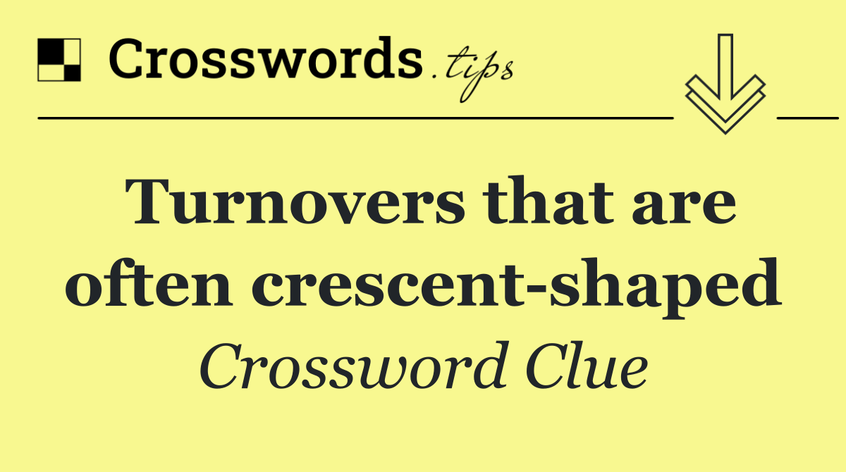 Turnovers that are often crescent shaped