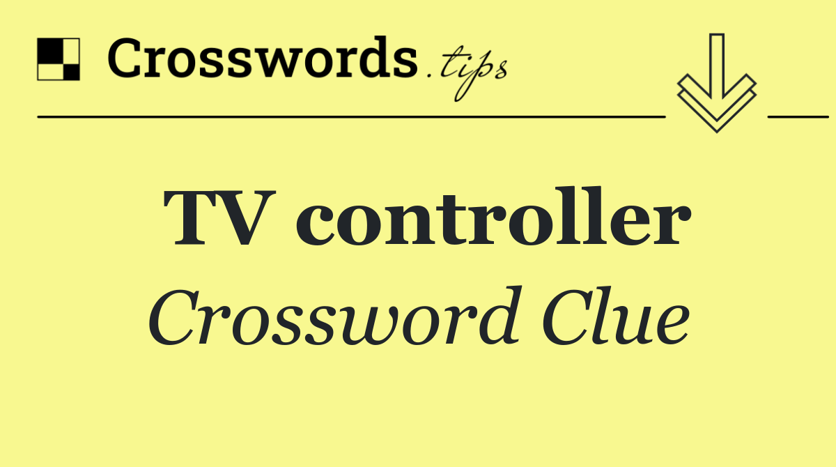 TV controller