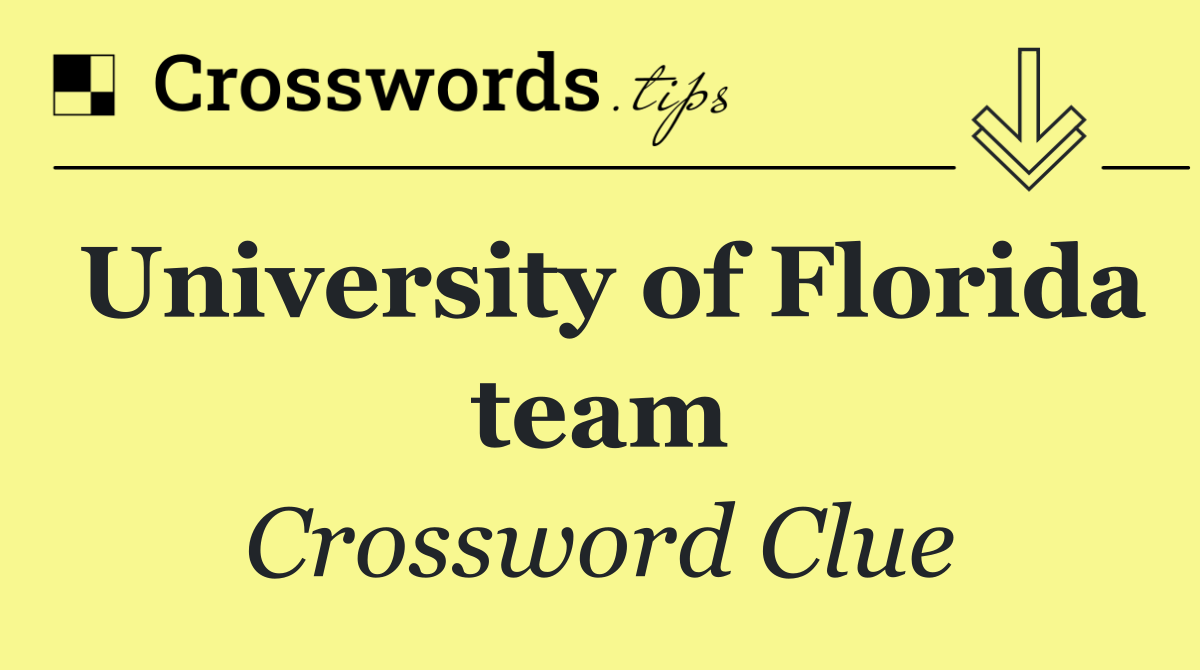 University of Florida team