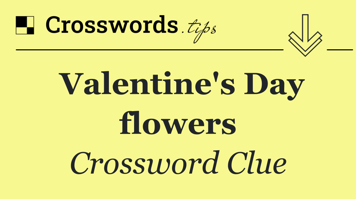 Valentine's Day flowers
