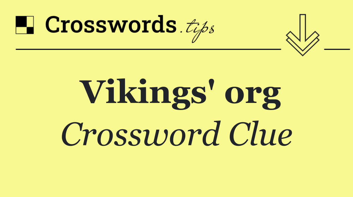 Vikings' org