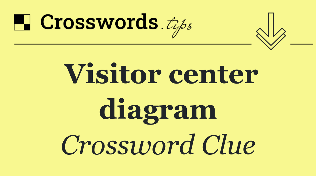 Visitor center diagram