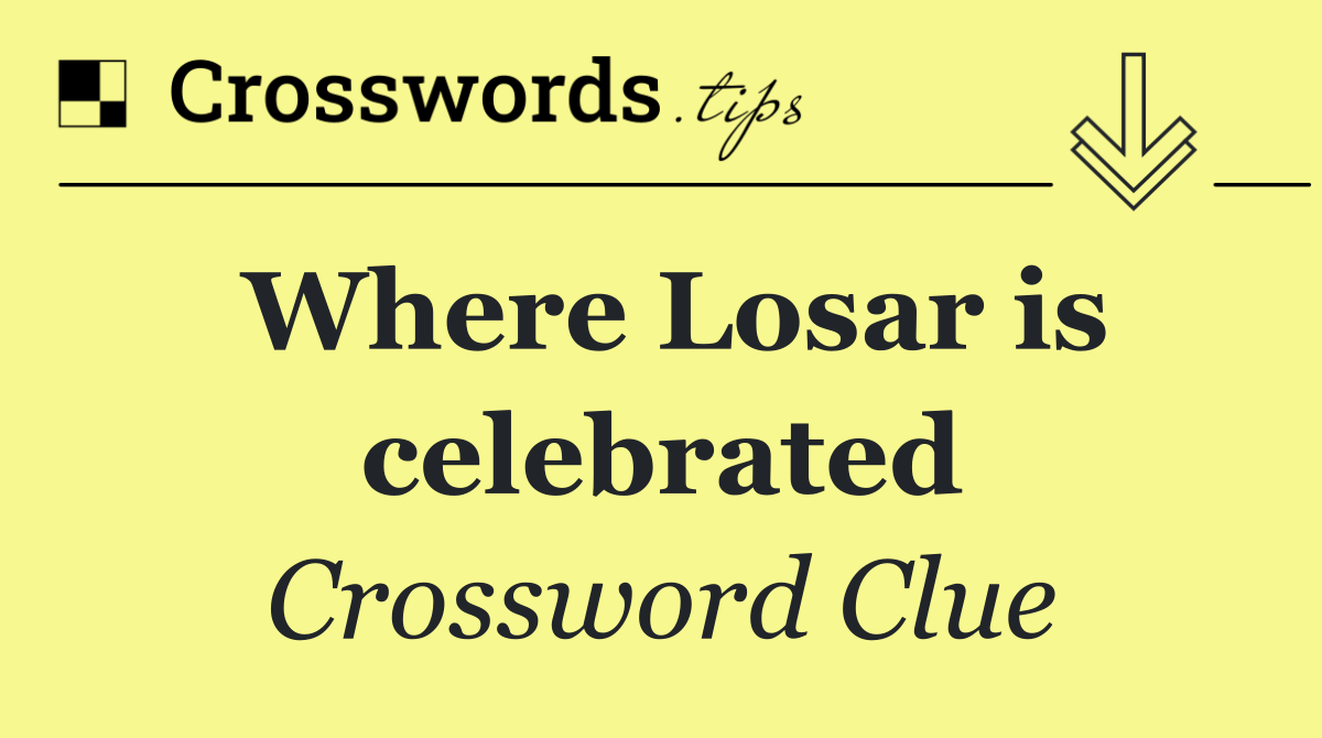 Where Losar is celebrated