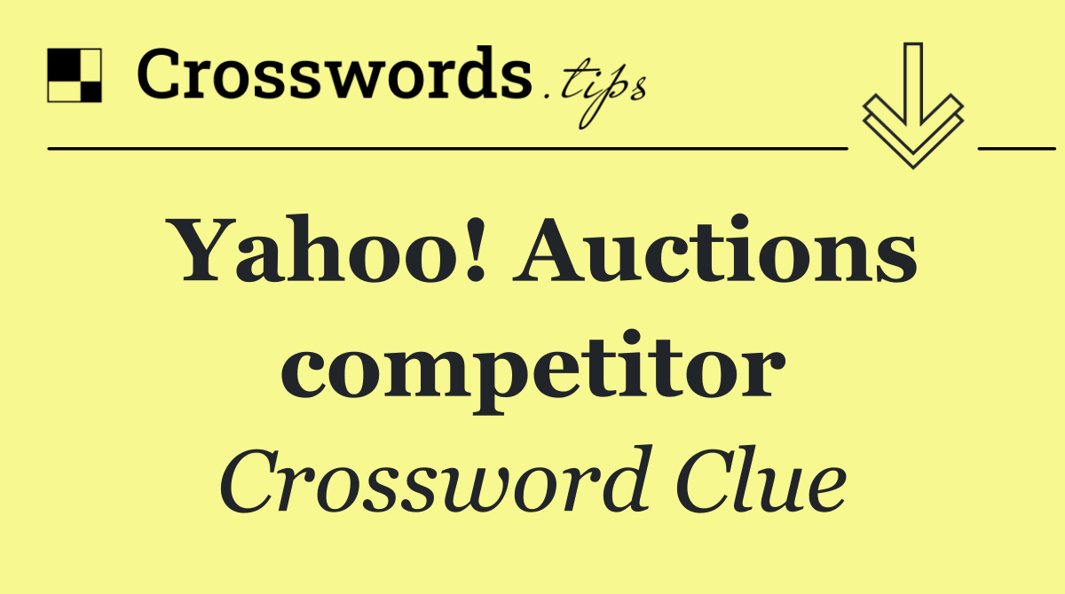 Yahoo! Auctions competitor