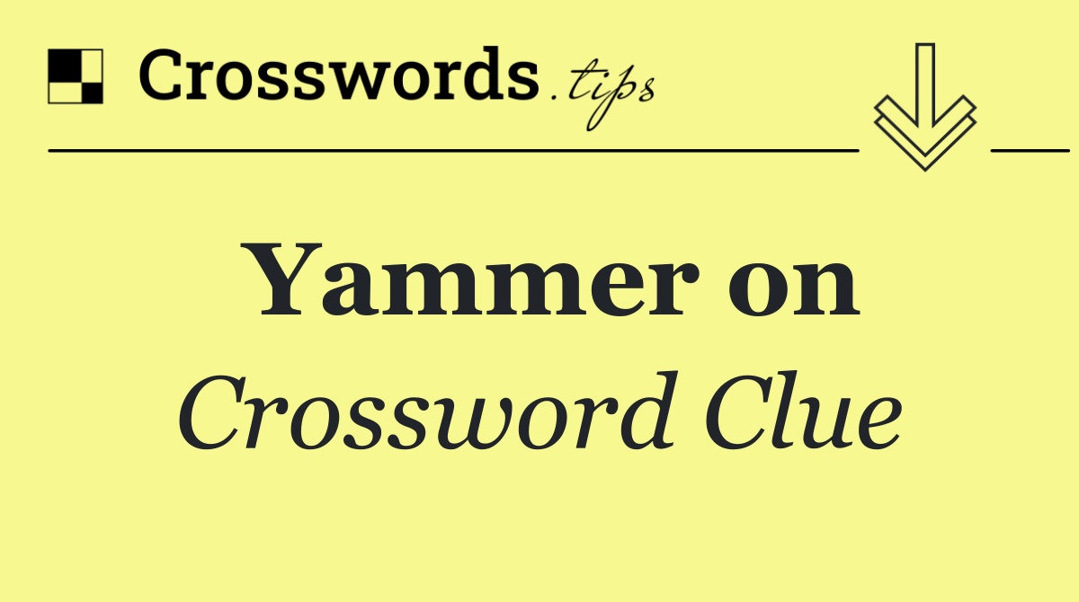 Yammer on