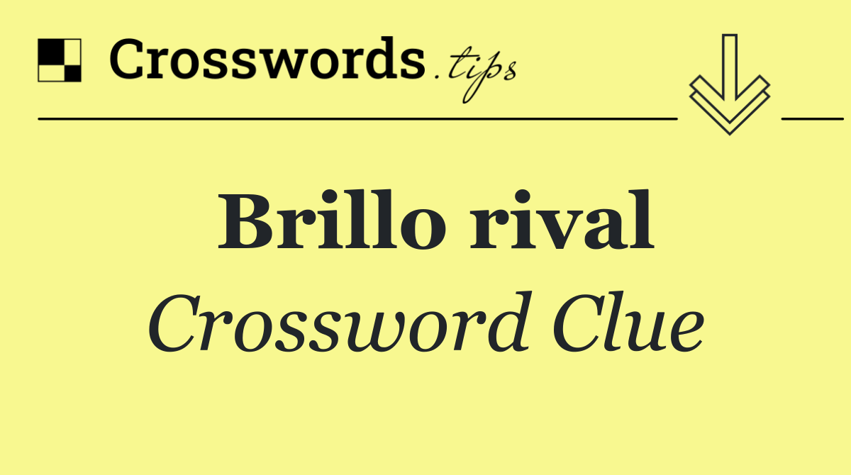 Brillo rival