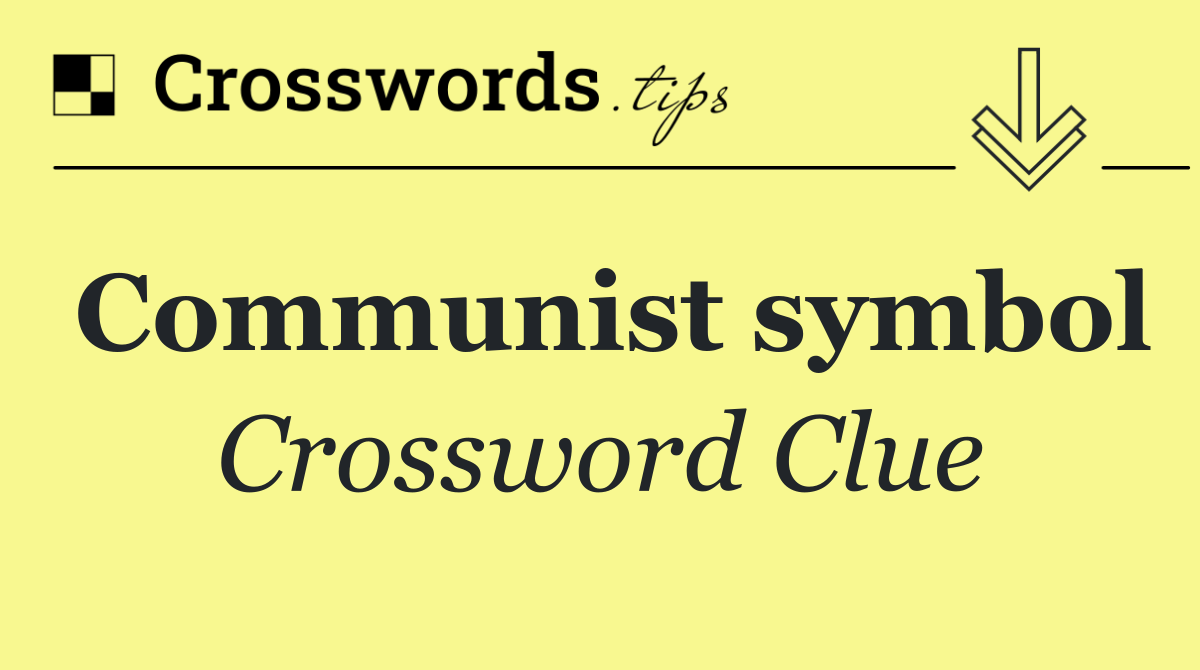 Communist symbol