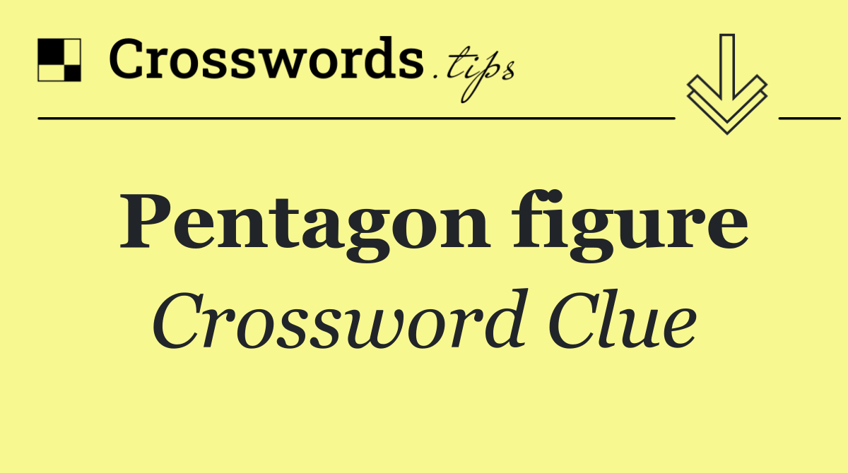 Pentagon figure