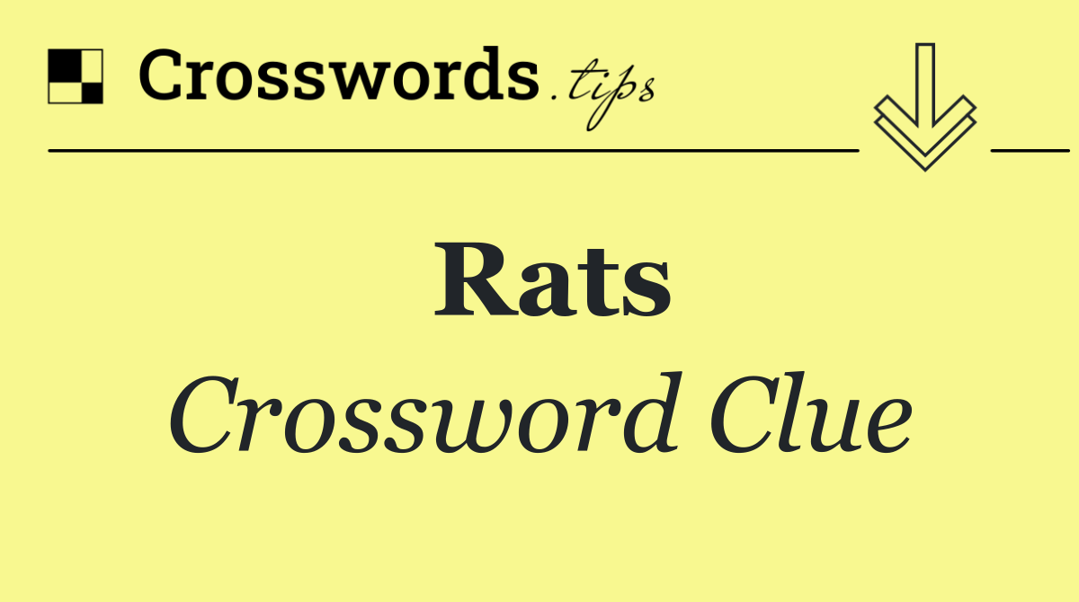 Rats