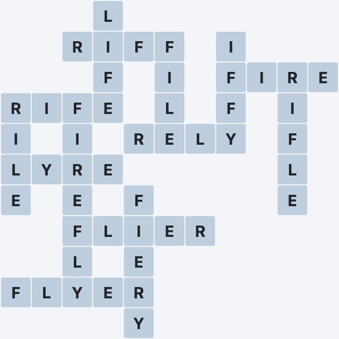 Wordscapes Lake - Grace - level 1040 puzzle answer