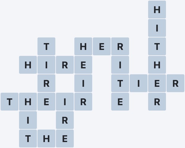 Wordscapes Vista - Climb - level 1047 puzzle answer