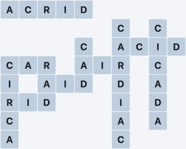 Wordscapes Vista - Climb - level 1050 puzzle answer