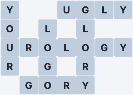 Wordscapes Vista - Climb - level 1054 puzzle answer