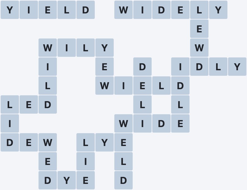 Wordscapes Vista - Above - level 1057 puzzle answer