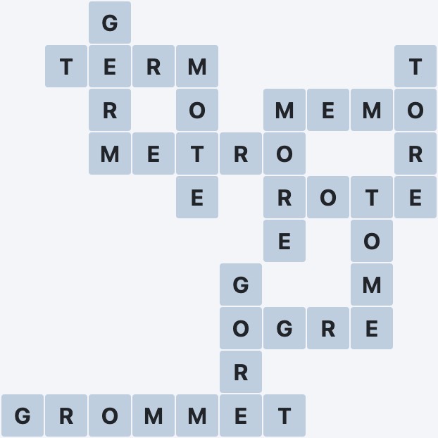 Wordscapes Vista - Above - level 1060 puzzle answer