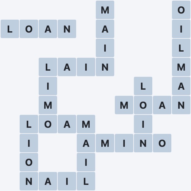 Wordscapes Vista - Above - level 1064 puzzle answer