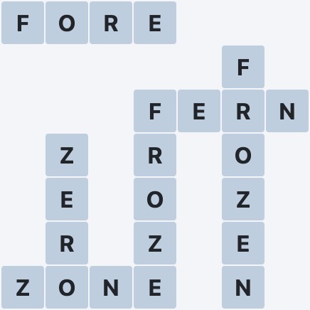 Wordscapes Vista - Above - level 1065 puzzle answer