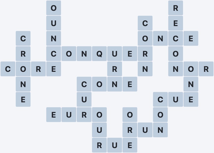Wordscapes Vista - Below - level 1093 puzzle answer