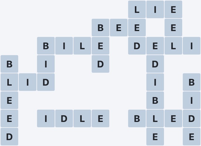 Wordscapes Vista - Below - level 1095 puzzle answer