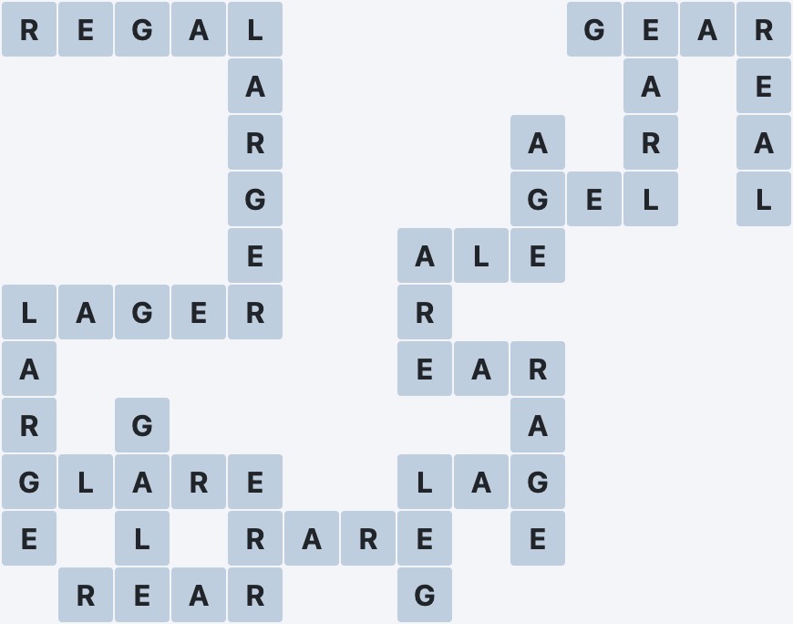 Wordscapes Vista - Below - level 1101 puzzle answer