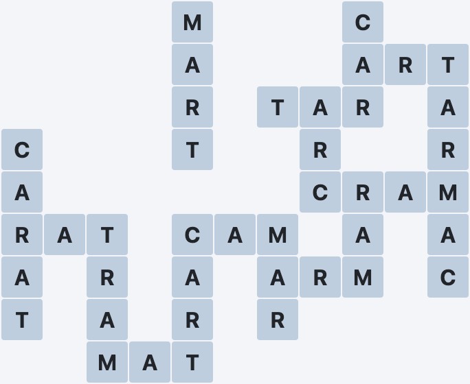 Wordscapes Vista - Arrive - level 1105 puzzle answer