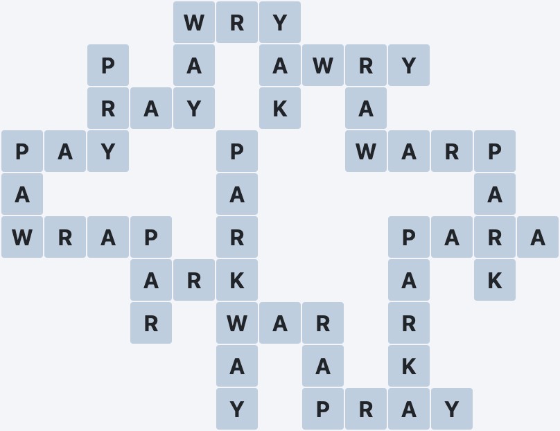 Wordscapes Vista - Arrive - level 1107 puzzle answer