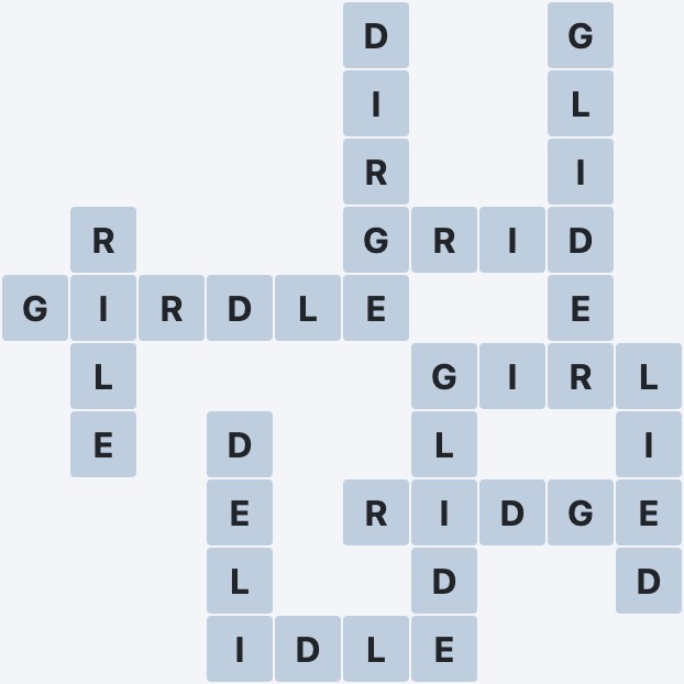 Wordscapes Cliff - Bright - level 1138 puzzle answer