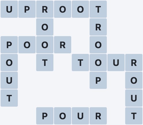 Wordscapes Cliff - Bright - level 1143 puzzle answer