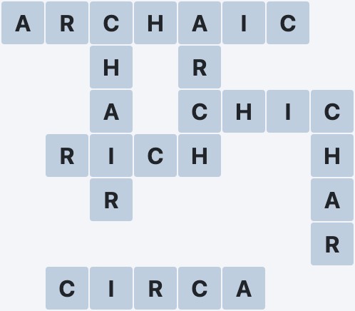 Wordscapes Cliff - Bright - level 1151 puzzle answer