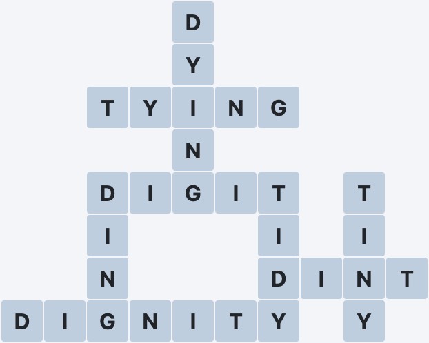 Wordscapes Cliff - Dawn - level 1156 puzzle answer