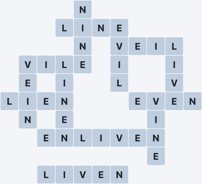 Wordscapes Cliff - Dawn - level 1160 puzzle answer