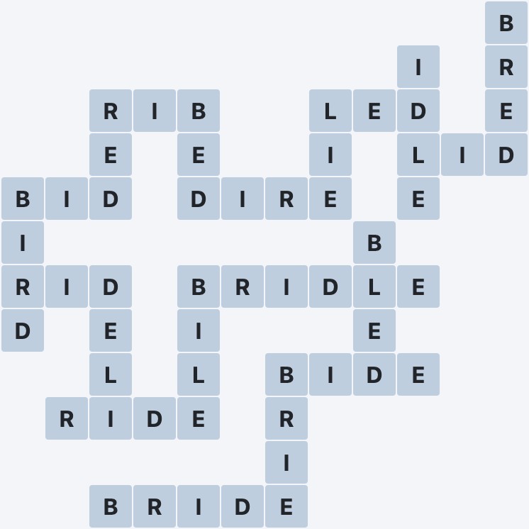 Wordscapes Cliff - View - level 1185 puzzle answer
