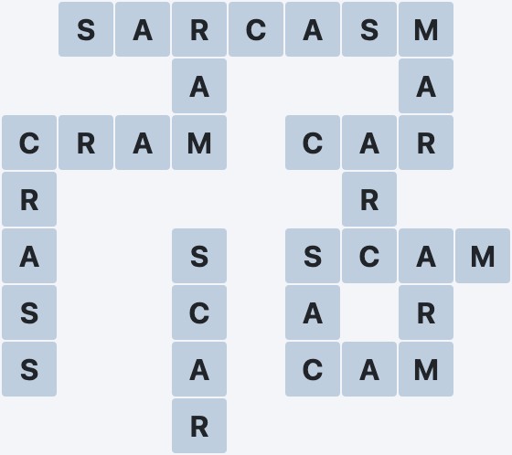 Wordscapes Cliff - View - level 1195 puzzle answer