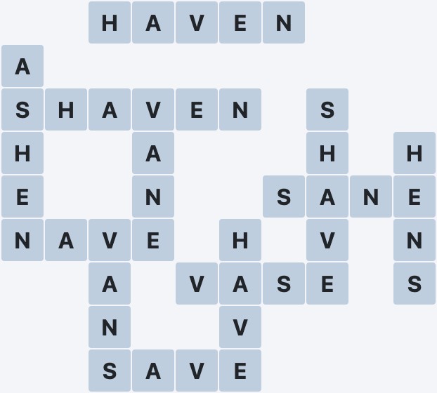 Wordscapes Beach - Fresh - level 1202 puzzle answer