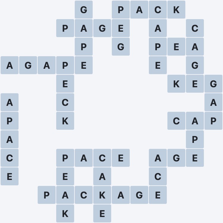 Wordscapes Celestial - Luna - level 1381 puzzle answer