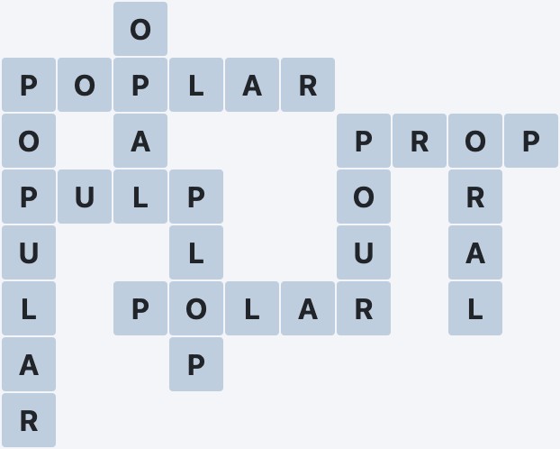 Wordscapes Celestial - Polar - level 1422 puzzle answer