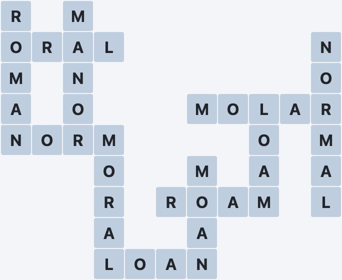 Wordscapes Woodland - Ray - level 1450 puzzle answer