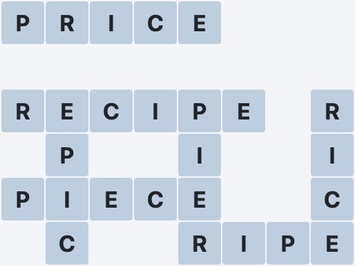Wordscapes Woodland - Azure - level 1457 puzzle answer
