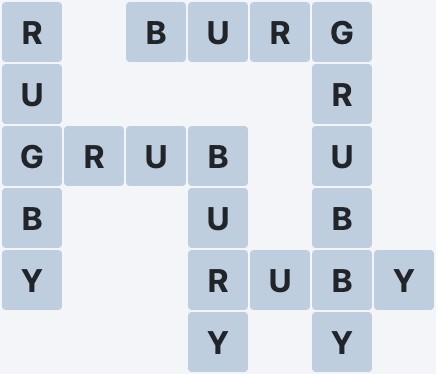 Wordscapes Woodland - Azure - level 1462 puzzle answer
