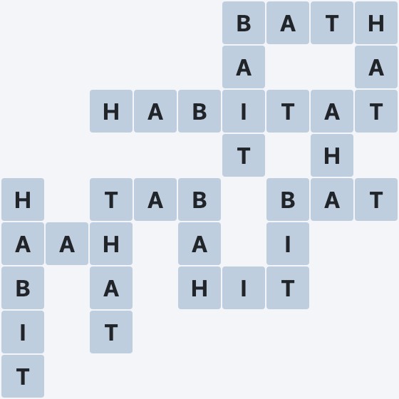 Wordscapes Woodland - Azure - level 1469 puzzle answer
