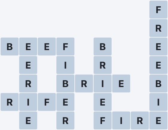 Wordscapes Woodland - Azure - level 1472 puzzle answer