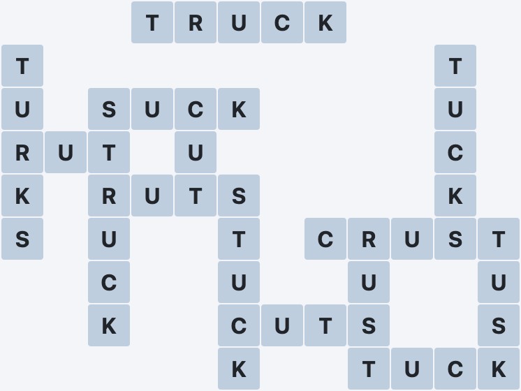 Wordscapes Canyon - Pillar - level 148 puzzle answer