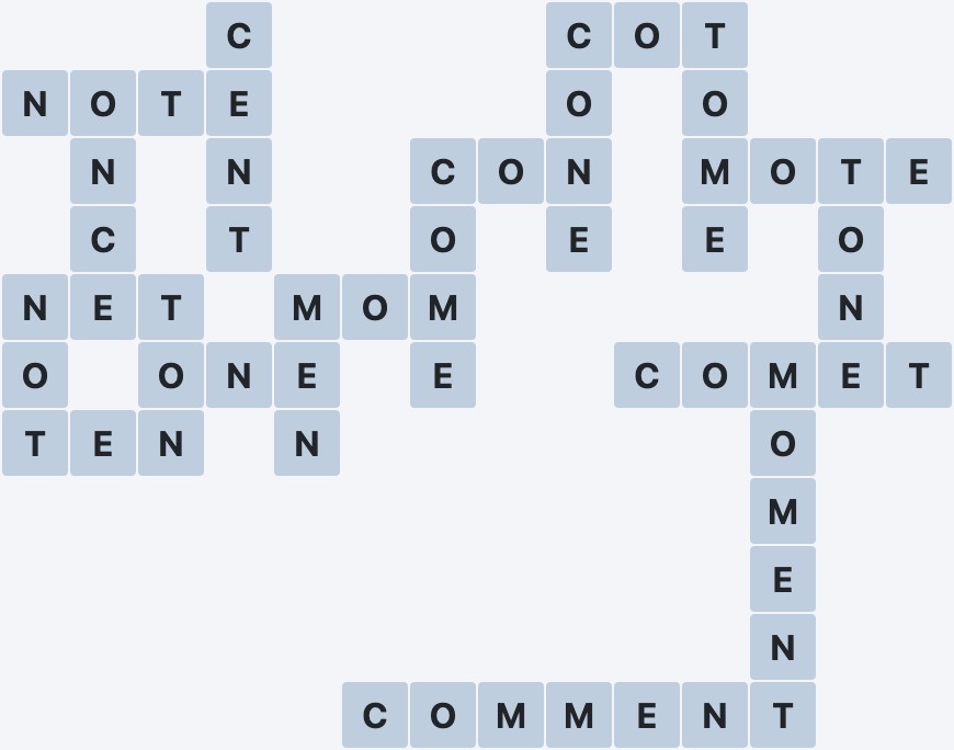 Wordscapes Woodland - Brook - level 1494 puzzle answer