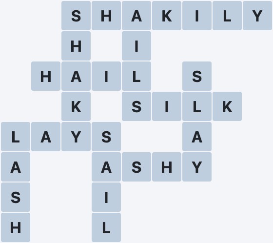 Wordscapes Woodland - Brook - level 1495 puzzle answer