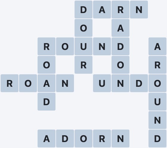 Wordscapes Outback - Flat - level 1524 puzzle answer