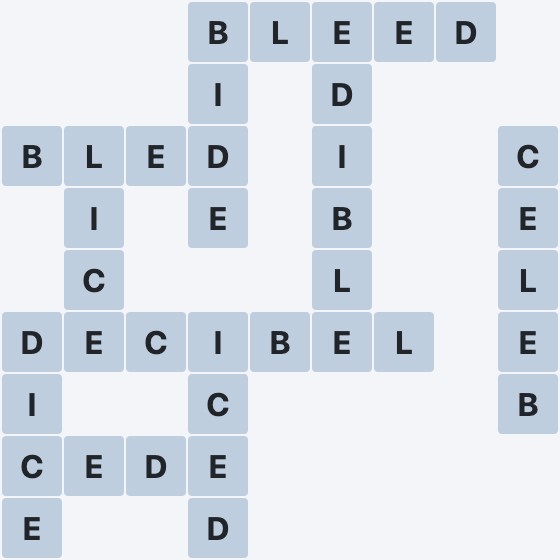 Wordscapes Frost - White - level 1604 puzzle answer