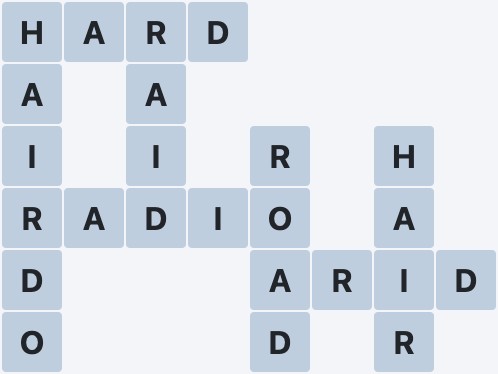 Wordscapes Frost - White - level 1607 puzzle answer