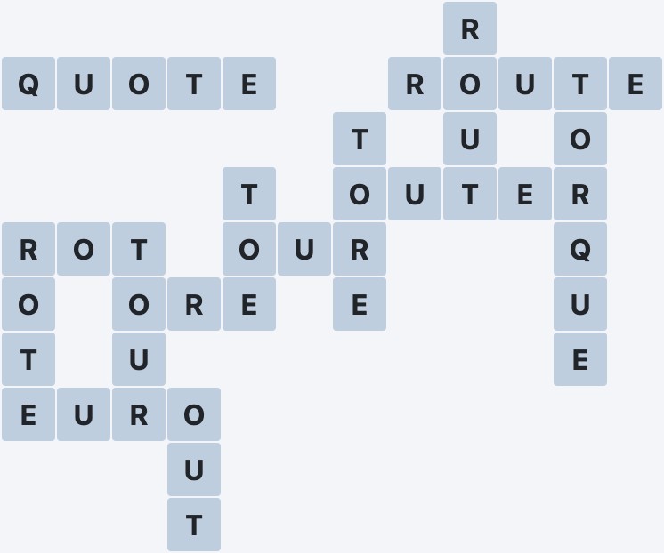 Wordscapes Frost - Valley - level 1623 puzzle answer