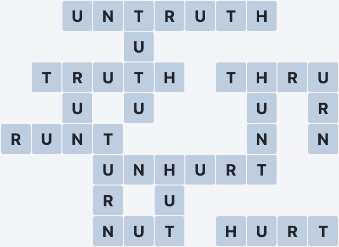 Wordscapes Frost - Valley - level 1624 puzzle answer